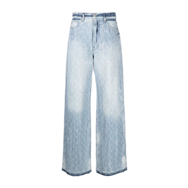 Denim Wide Leg Jeans Amiri