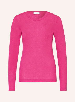 Rich&Royal Sweter Z Błyszczącą Przędzą pink