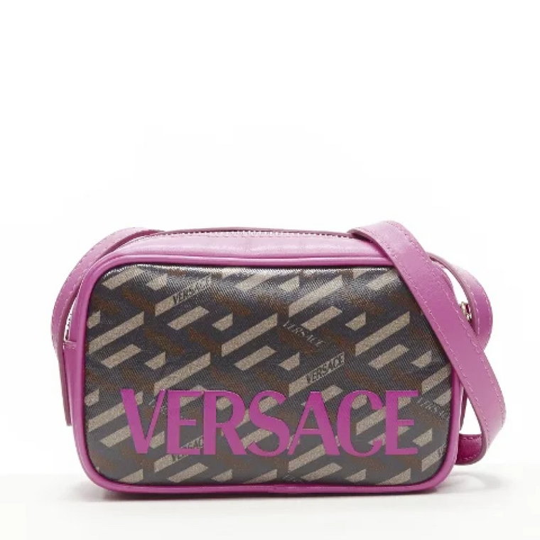 Pre-owned Canvas crossbody-bags Versace Pre-owned