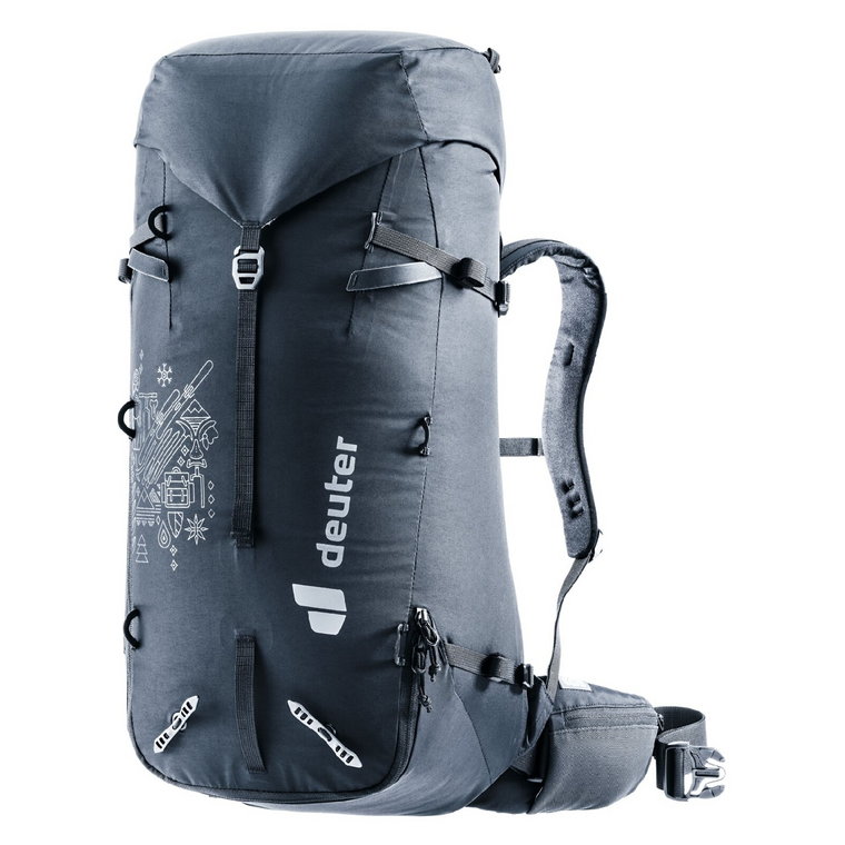 Plecak wspinaczkowy  Deuter Guide 32 + 8 SL 125th Anniversary Edition black - ONE SIZE