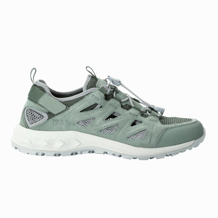 Buty damskie turystyczne Jack Wolfskin WOODLAND 2 HYBRID LOW W mint leaf - 37,5