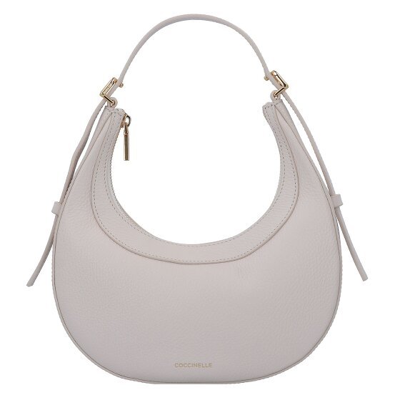 Coccinelle Torba Skórzany 23 cm lambskin white