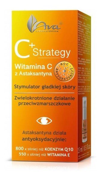 Ava, C+ Strategy, Krem pod oczy Stymulator Gładkiej Skóry, 15ml