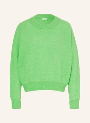 American Vintage Sweter Z Dodatkiem Alpaki gruen