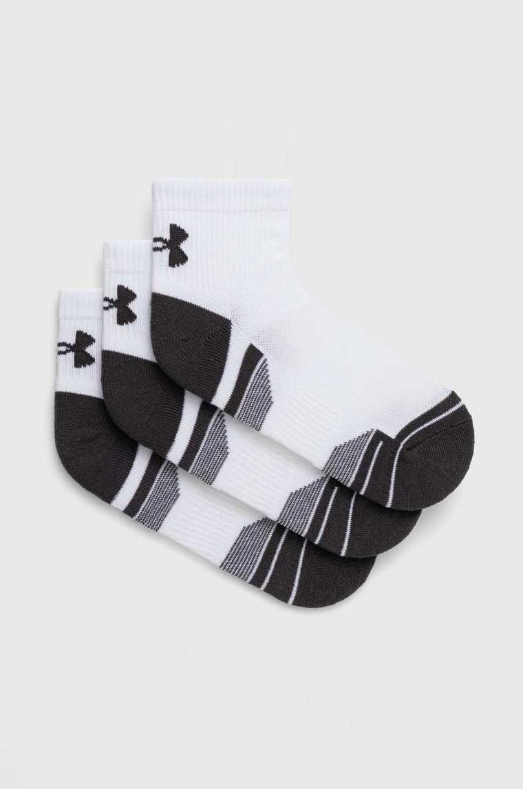 Under Armour skarpetki 3-pack męskie kolor biały 1379510