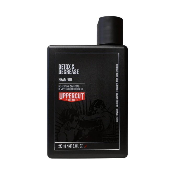 Uppercut Detox &amp; Degrease Shampoo głęboko oczyszczający szampon do włosów 240ml
