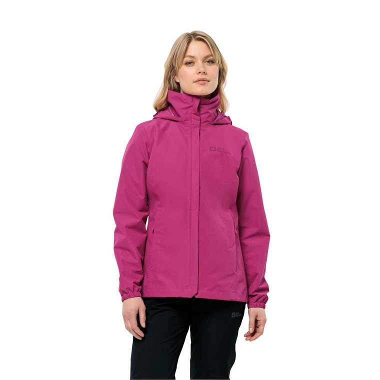 Damska kurtka Jack Wolfskin STORMY POINT 2L JKT W new magenta - M