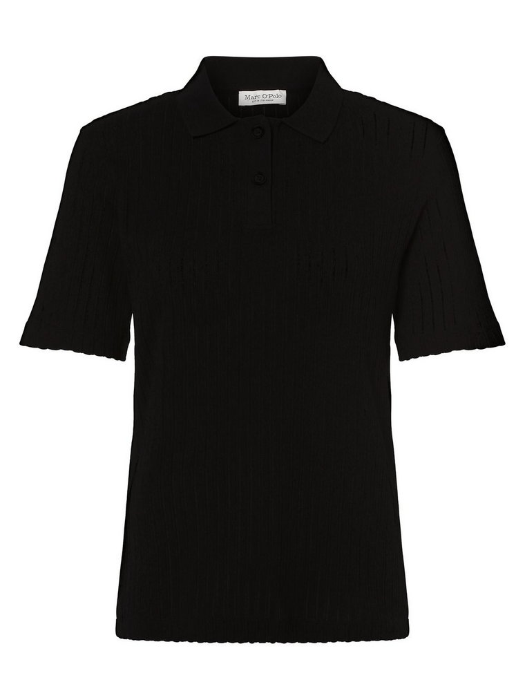 Marc O'Polo - Damska koszulka polo, czarny