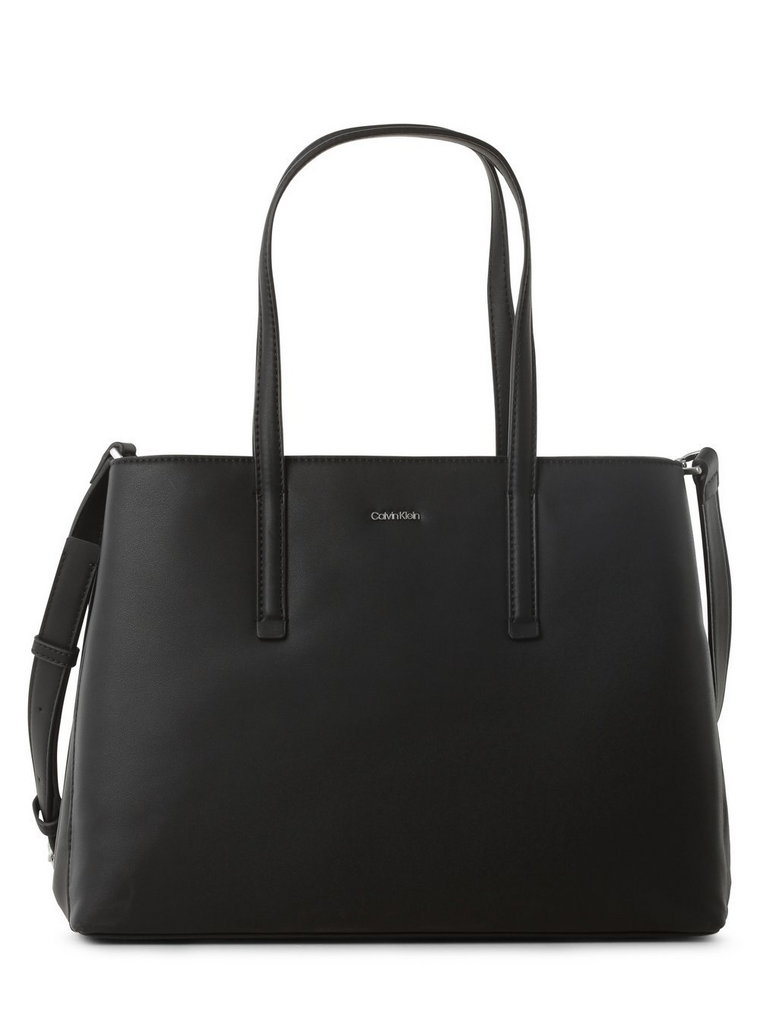 Calvin Klein - Damska torba shopper, czarny