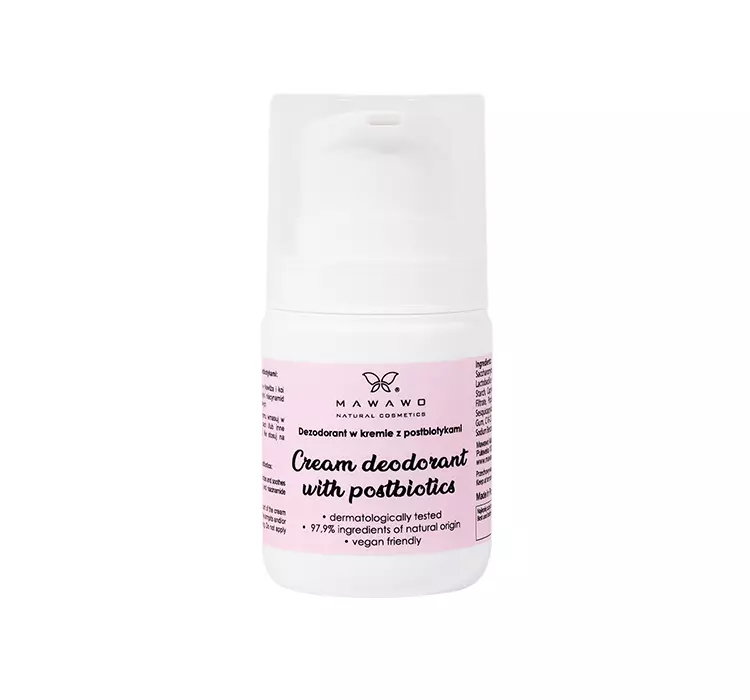 MAWAWO NATURALNY DEZODORANT W KREMIE Z POSTBIOTYKAMI 50ML