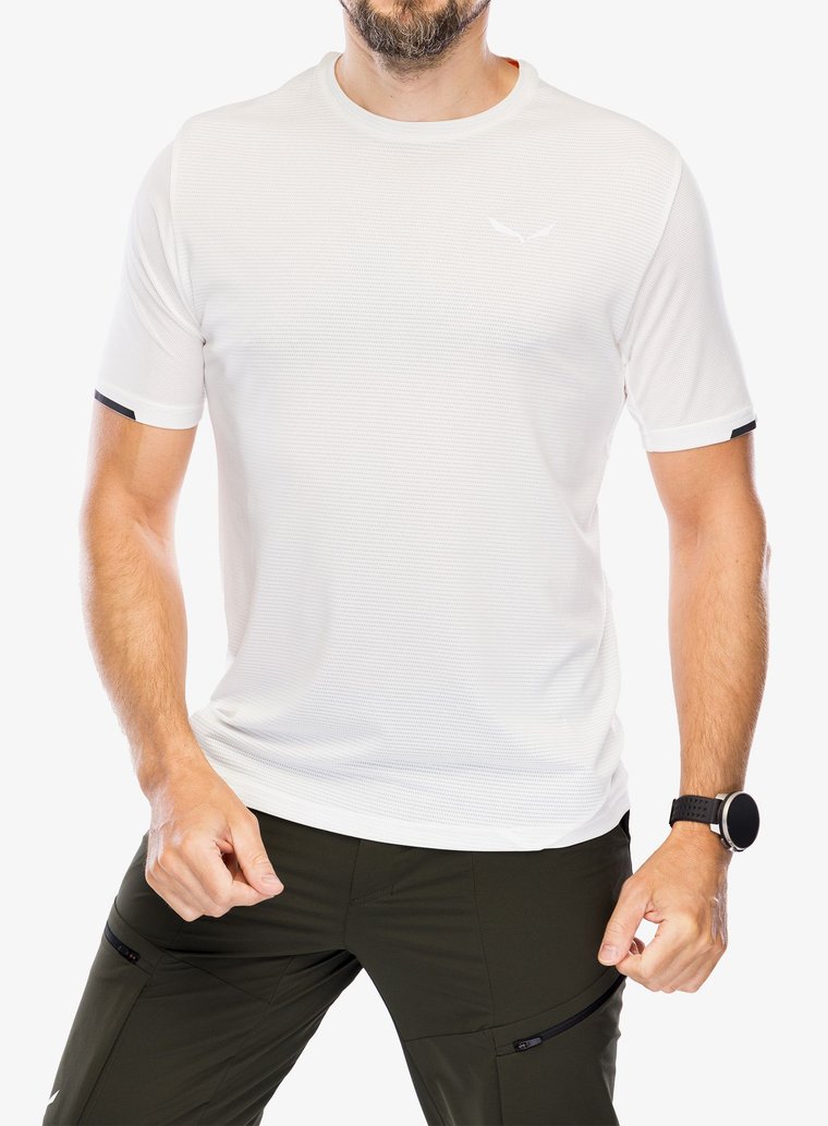 Koszulka Salewa Pedroc Dry Mesh T-Shirt - white