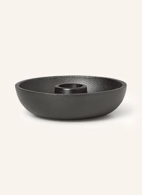 Ferm Living Świecznik Bowl schwarz