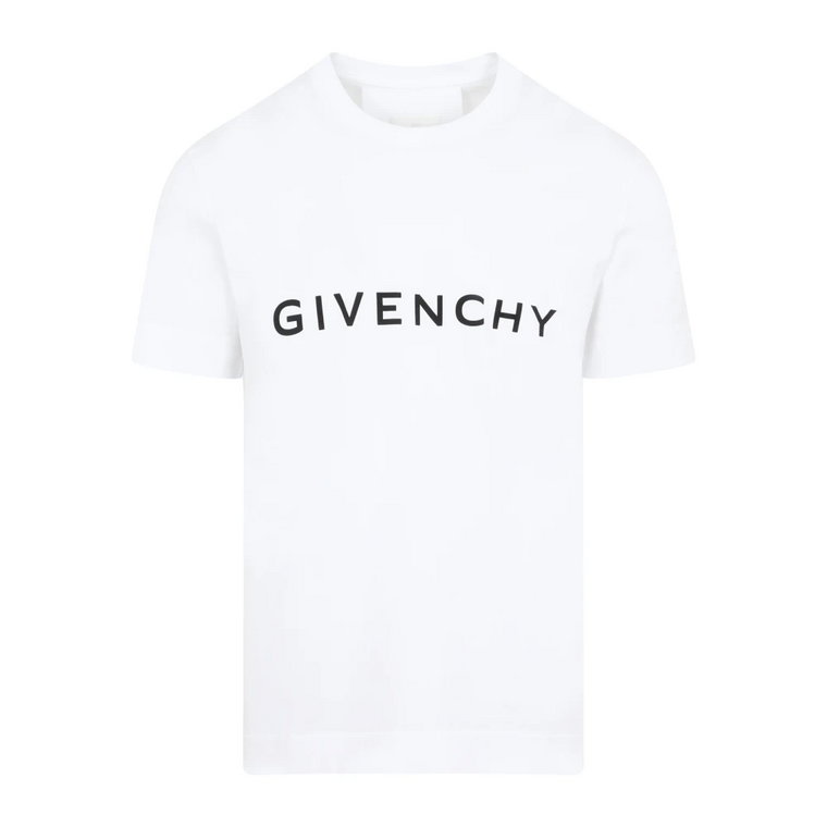 Bawełniana Koszulka z Logo Givenchy