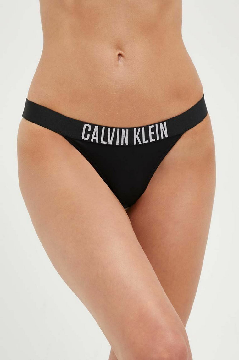 Calvin Klein figi kąpielowe kolor czarny