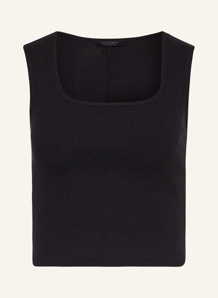 Allsaints Top Tamie schwarz