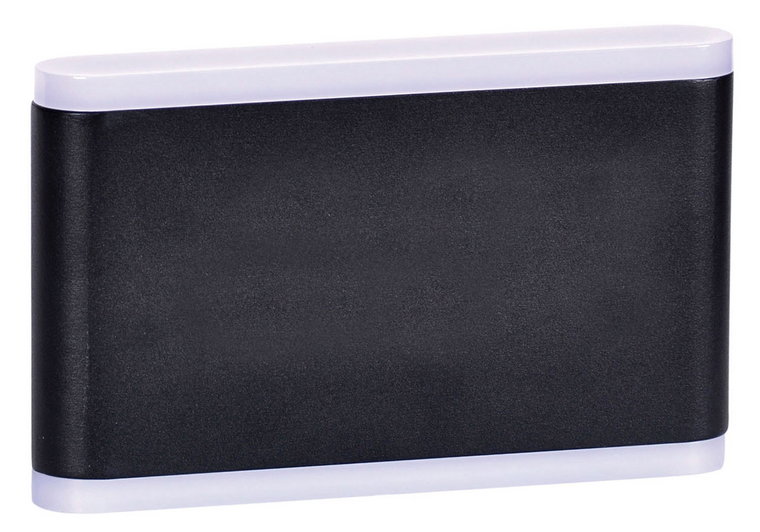 Czarny nowoczesny kinkiet zewnętrzny LED - S333-Cardi