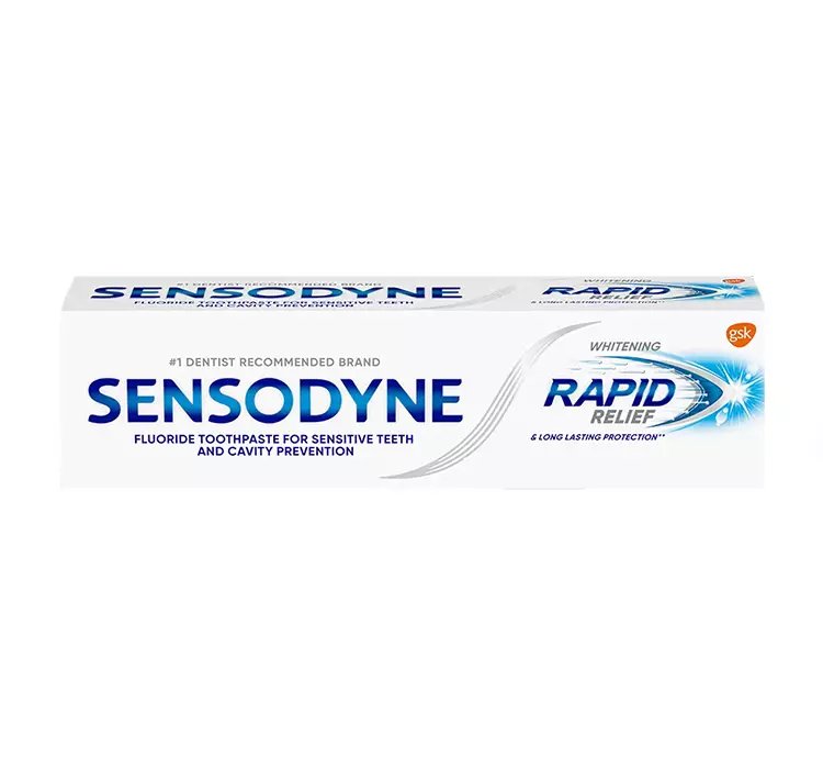 SENSODYNE RAPID RELIEF WHITENING PASTA DO ZĘBÓW ULTRASZYBKA ULGA 75 ML