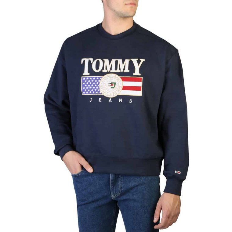 Bluza marki Tommy Hilfiger model DM0DM15717 kolor Niebieski. Odzież męska. Sezon: Cały rok