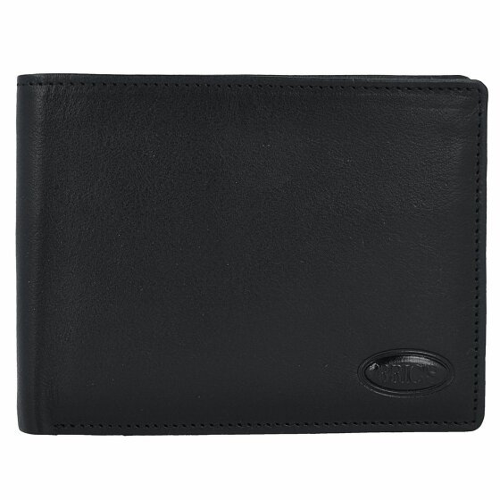 Bric's Monte Rosa Wallet RFID Leather 12,5 cm schwarz