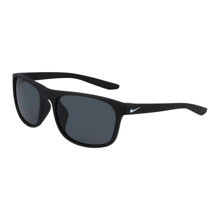 Matowe Czarne Białe Okulary przeciwsłoneczne Endure MI Cw4652 Nike