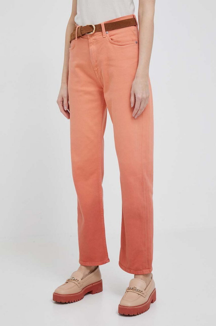 Pepe Jeans jeansy damskie high waist