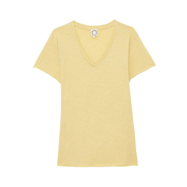 Katalina V-neck T-shirt Raspberry Ines De La Fressange Paris