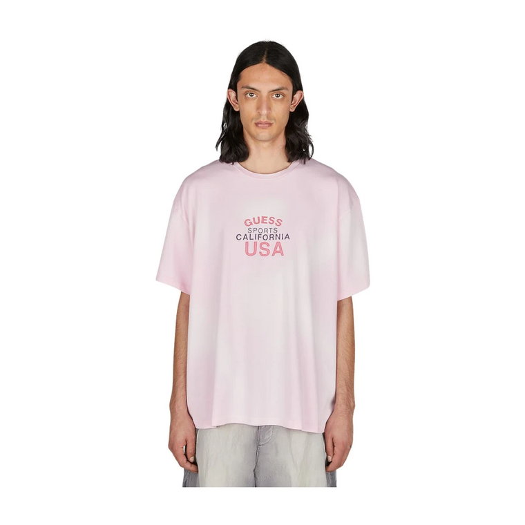 Amerykański Dusza Graficzna Koszulka Guess