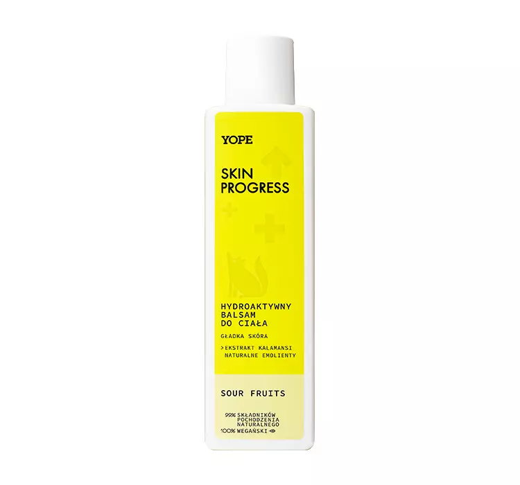 YOPE SKIN PROGRESS HYDROAKTYWNY BALSAM DO CIAŁA SOUR FRUITS 200ML