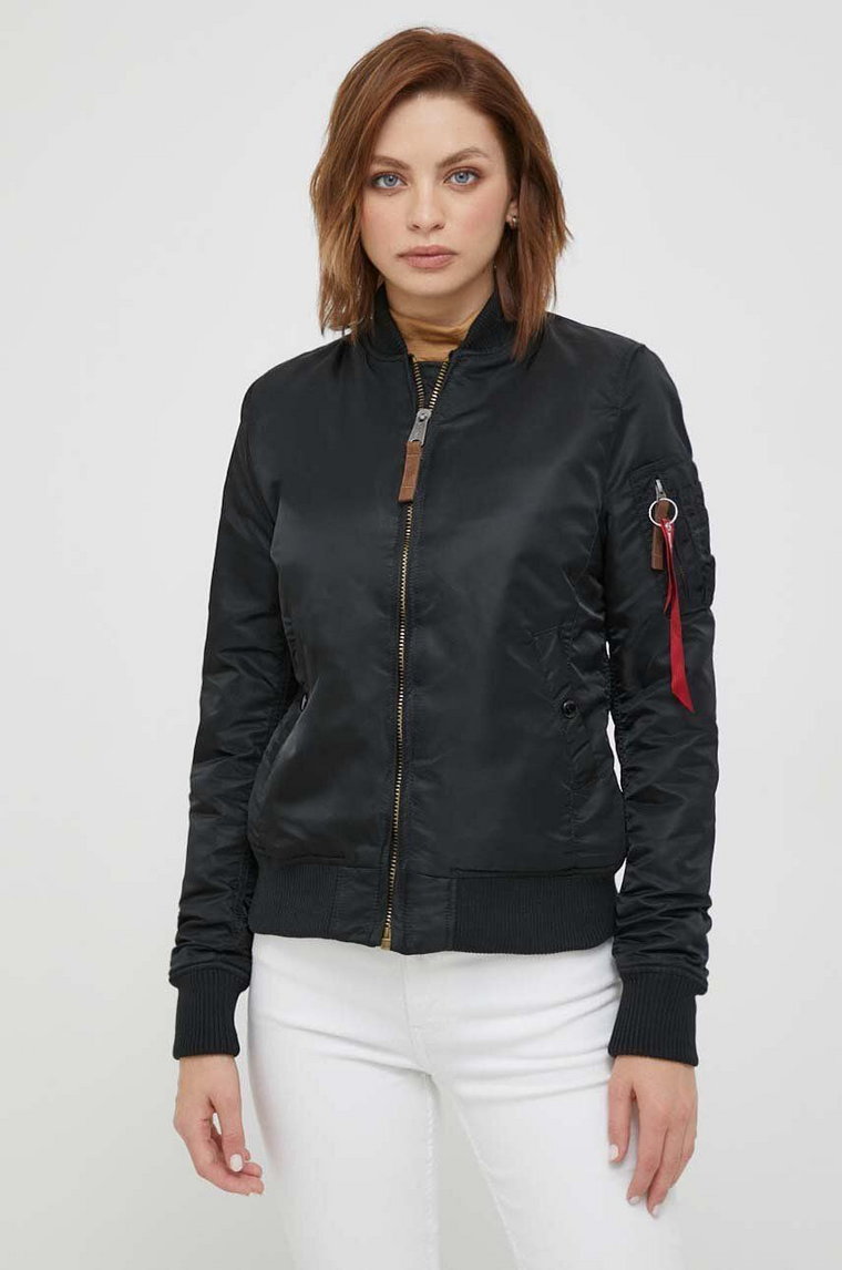 Alpha Industries kurtka bomber MA-1 VF 59 Wmn damski kolor czarny przejściowa