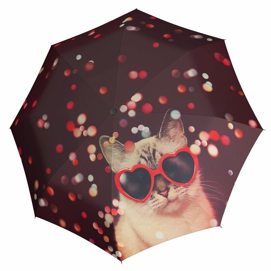 Doppler Długi parasol automatyczny Modern Art 88 cm lovely cat