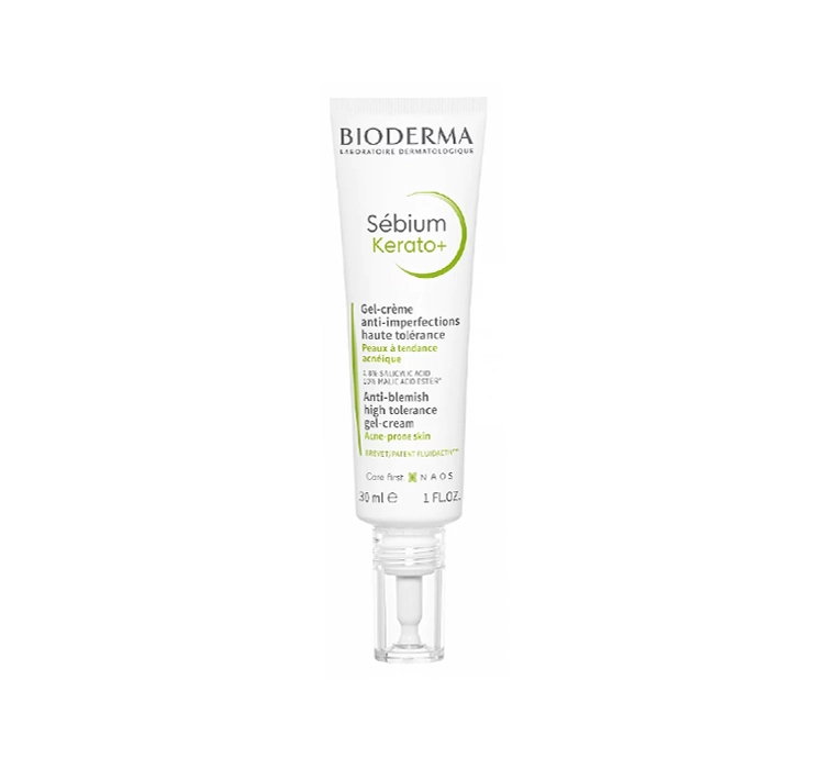 Bioderma Sebium Kerato+ przeciwtrądzikowy żel krem do twarzy 30ml