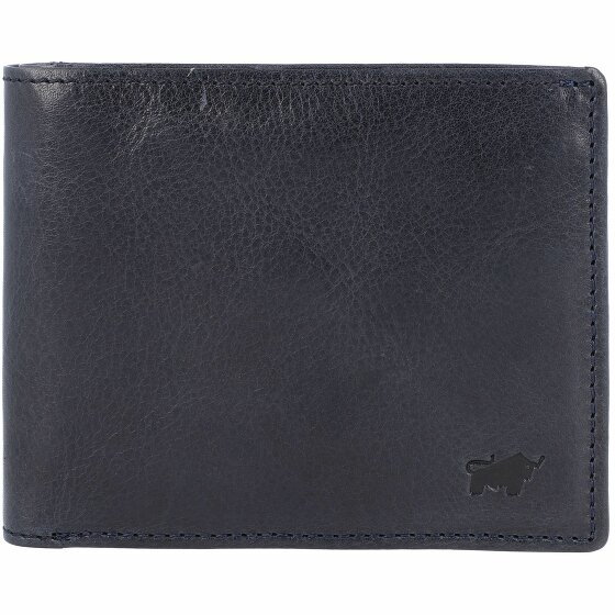 Braun Büffel Arezzo Wallet RFID Leather 10,5 cm d. blau