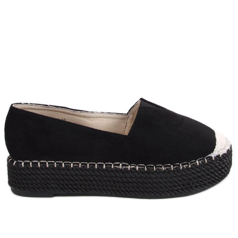 Espadryle damskie Callie Black czarne