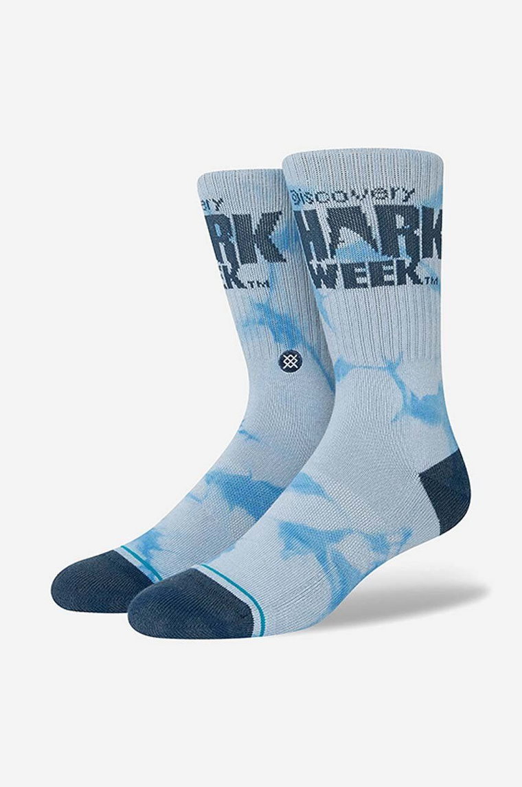 Stance skarpetki Shark Week kolor niebieski A556C22SHA-BLU