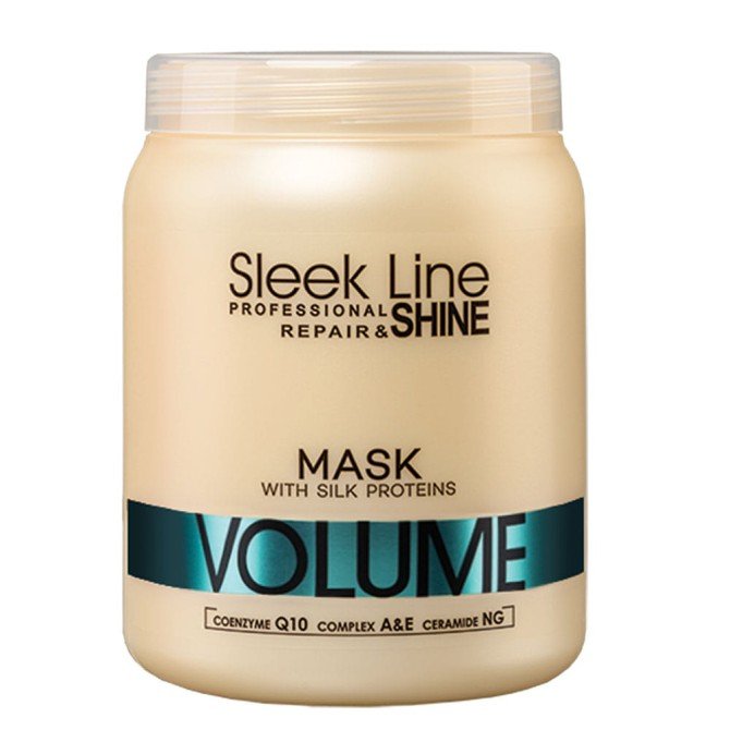 Stapiz Sleek Line Repair Volume Mask maska do włosów z jedwabiem zwiększająca objętość 1000ml