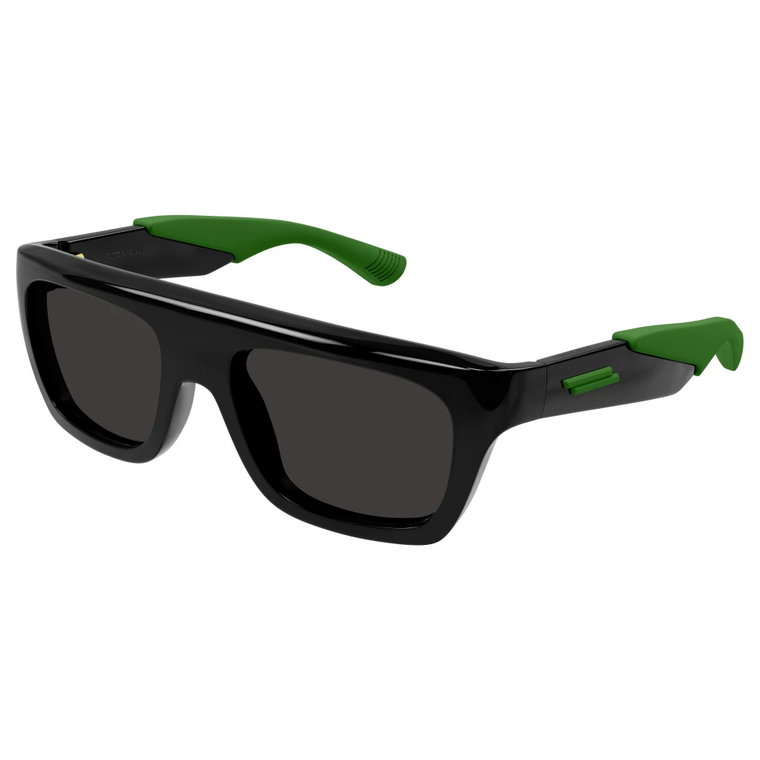 Czarne Zielone/Ciemnoszare Okulary przeciwsłoneczne Bottega Veneta