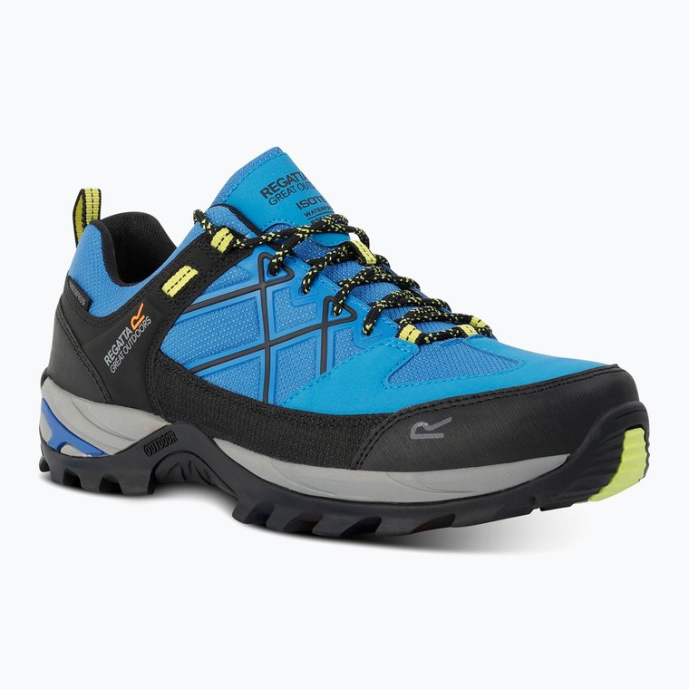 Buty trekkingowe męskie REGATTA Samaris III Low blue/lime punch