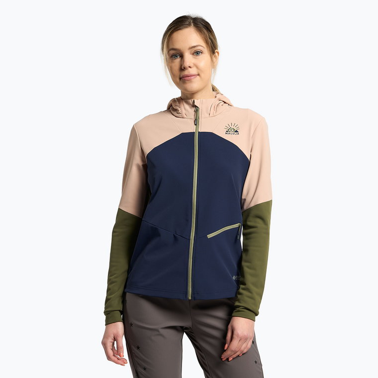 Kurtka softshell damska Maloja LeuchtmoosM W'S night sky