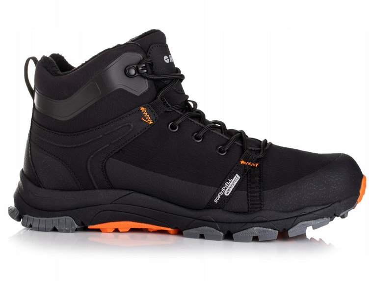 Buty męskie trekkingowe zimowe Hi-tec Himba MID Wp Wodoodporne Softshell