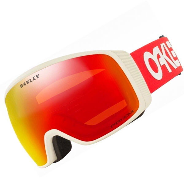 Oakley FLIGHT TRACKER REDLINE RED/PRIZM TORCH IRID męskie okulary snowboardowe - S