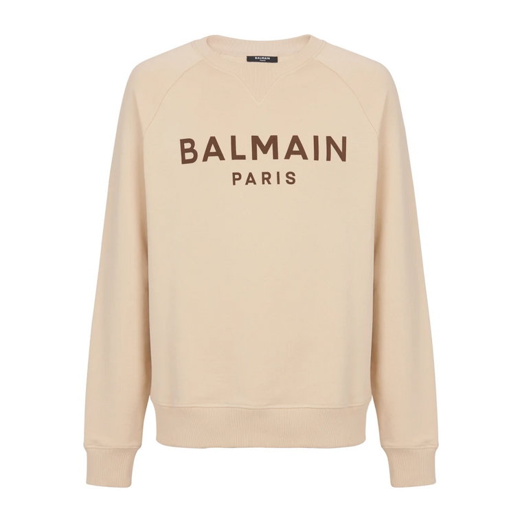 Paris Print Sweatshirt Balmain