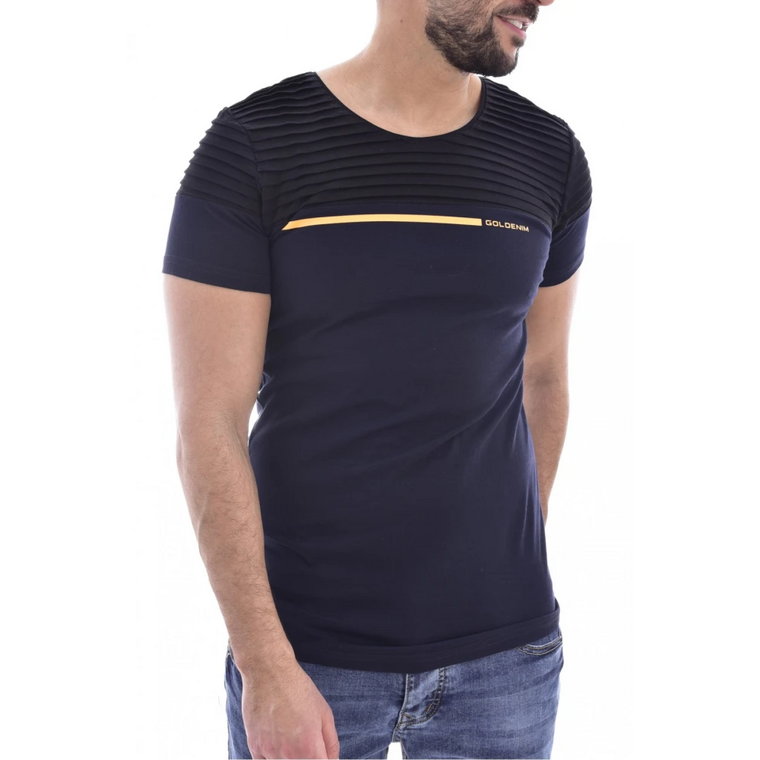 Bawełniana dwupłodowa t -shirt Goldenim paris