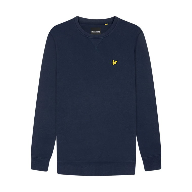 Klasyczny Crew Neck Sweatshirt w kolorze granatowym Lyle & Scott