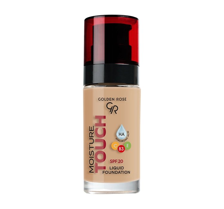 GOLDEN ROSE MOISTURE TOUCH NAWILŻAJĄCY PODKŁAD DO TWARZY SPF20 114 30ML