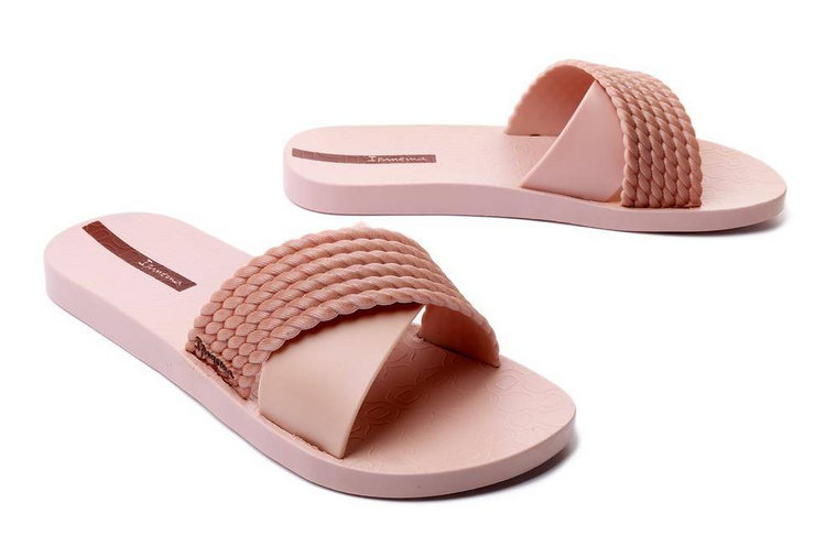 IPANEMA 83244 STREET II FEM 20197 pink/pink, klapki damskie