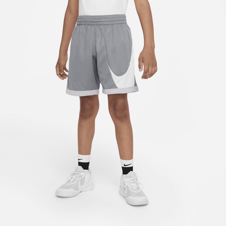 Spodenki do koszykówki dla dużych dzieci (chłopców) Nike Dri-FIT - Czerń