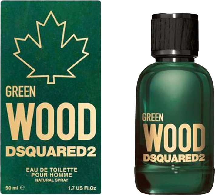 Woda toaletowa męska DSquared2 Wood Green Pour Homme 50 ml (8011003852734). Perfumy męskie