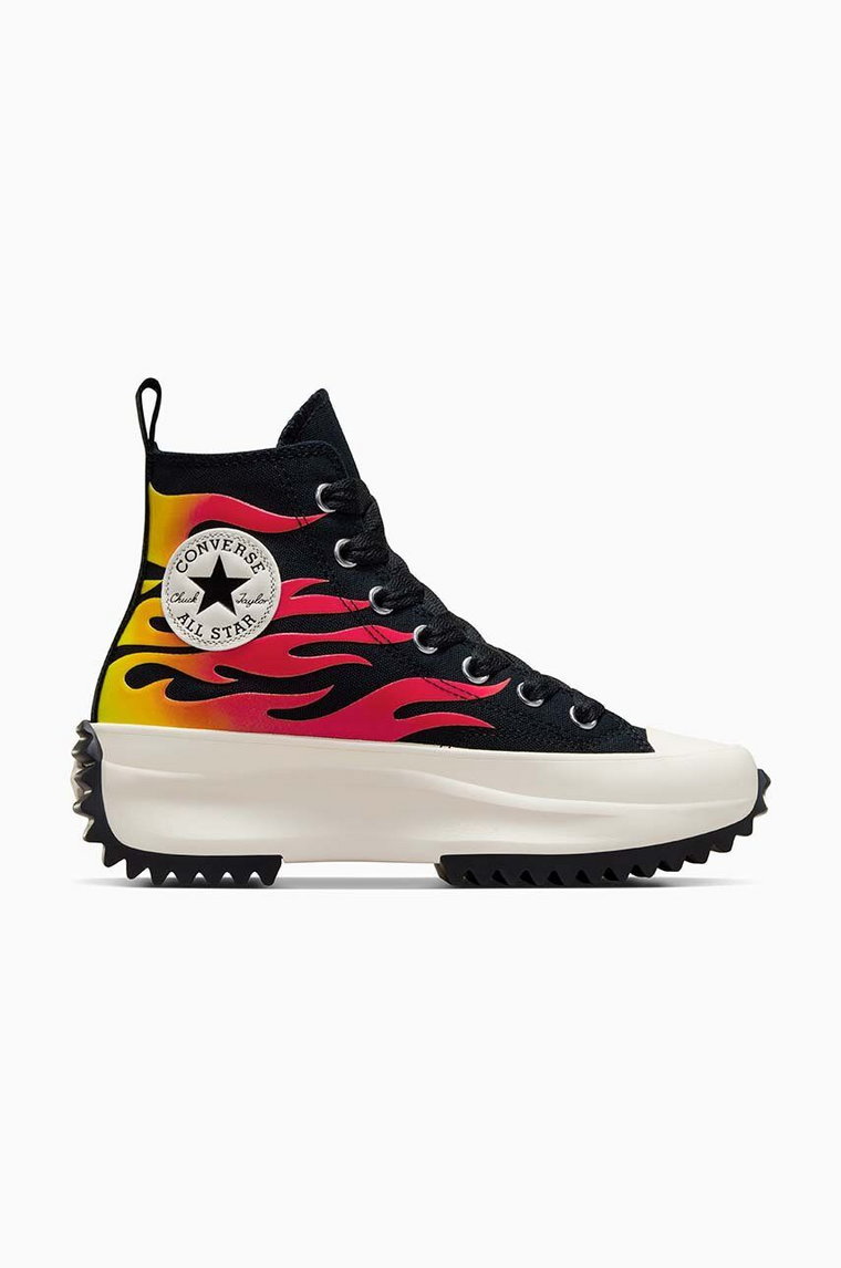 Converse trampki Run Star Hike damskie kolor czarny A08766C