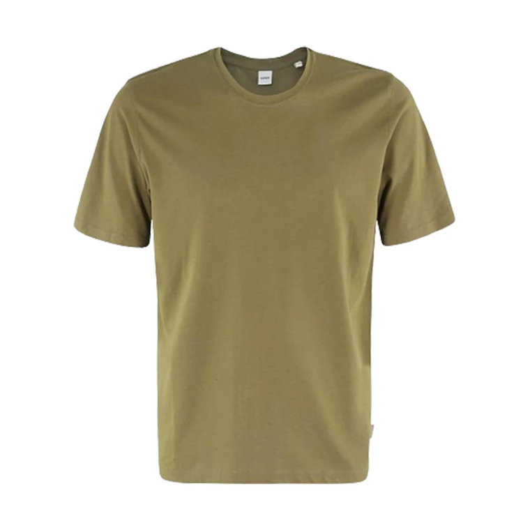 T-shirt w kolorze wojskowej zieleni Aspesi