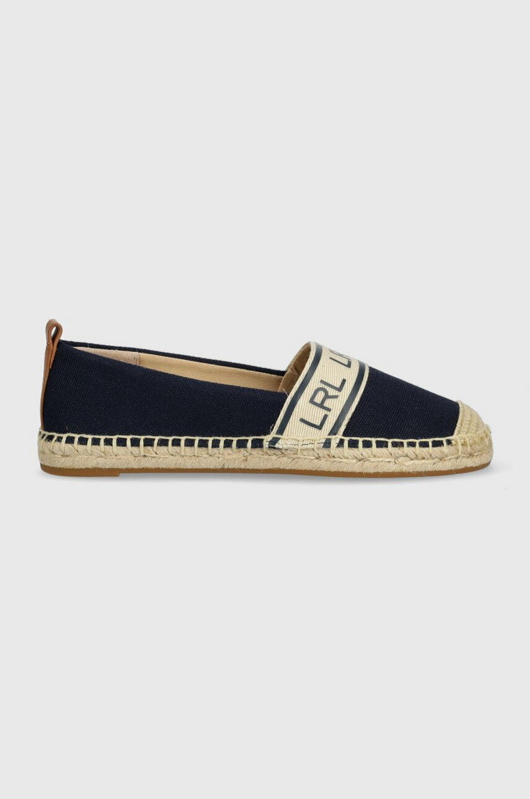 Lauren Ralph Lauren espadryle Caylee III kolor granatowy 802891448001